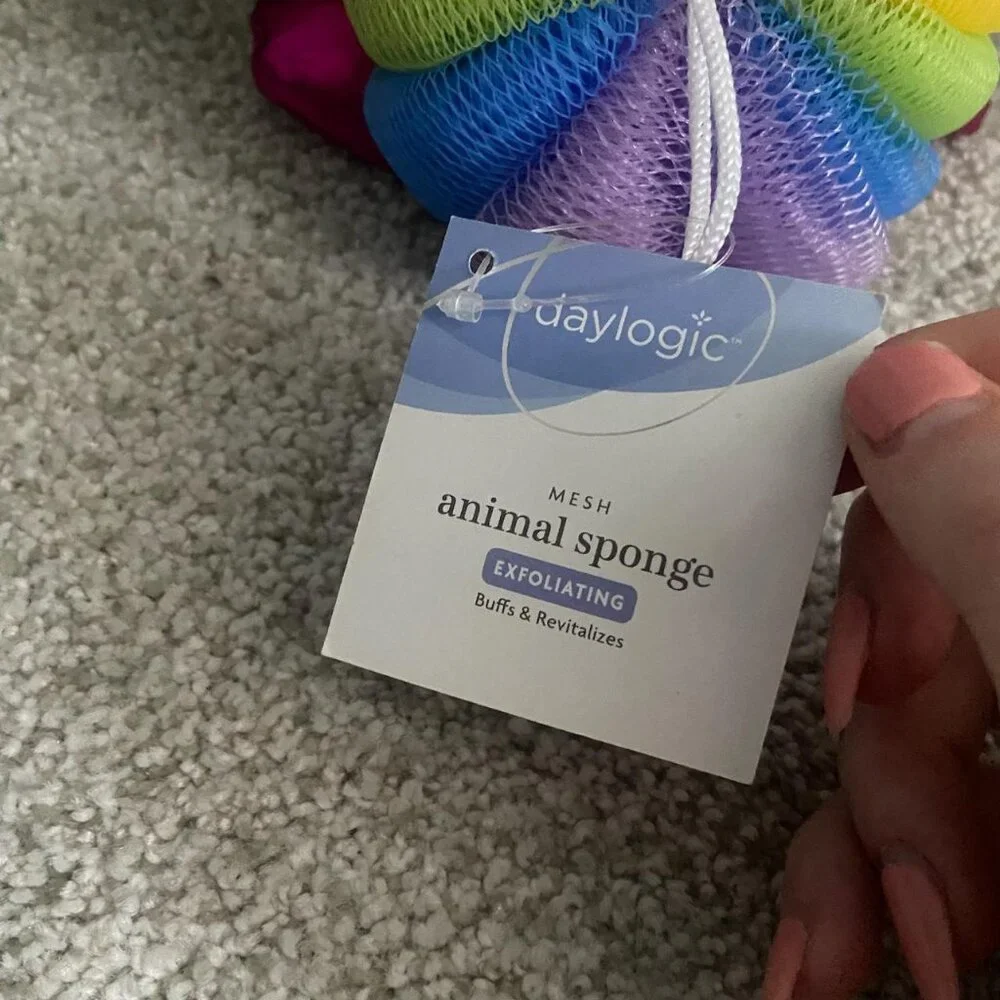 NWT Rainbow Unicorn Loofah